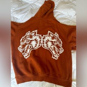 Darc sport orange hoodie sweater medium